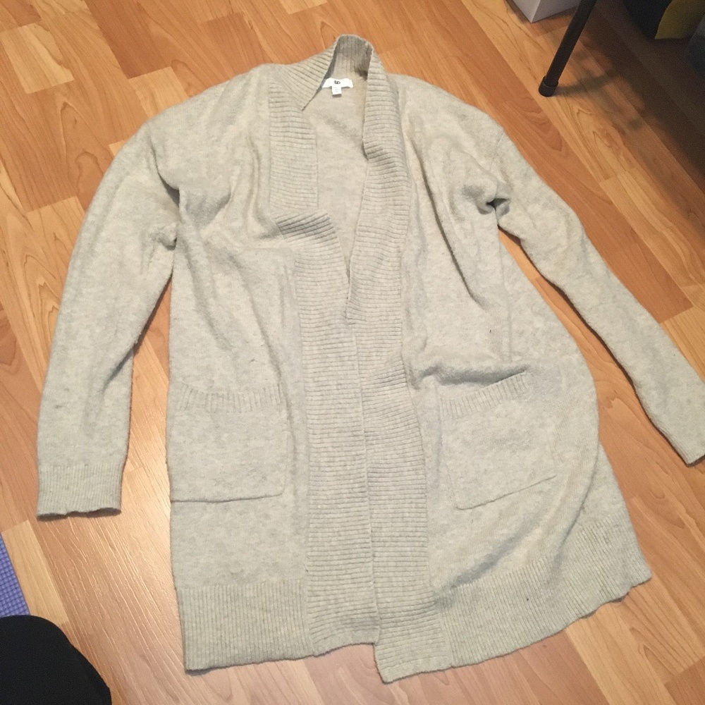 BP long cardigan with pockets (XS)